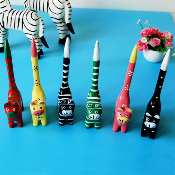 Jewelry - Wooden Cat Ring Holder